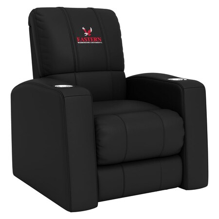 Dreamseat Home Theater Recliner with Eastern Washington Eagles Logo XZ418301RHTCDBLK-PSCOL13410